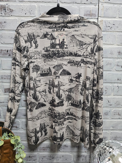 Old Days Mesh Top