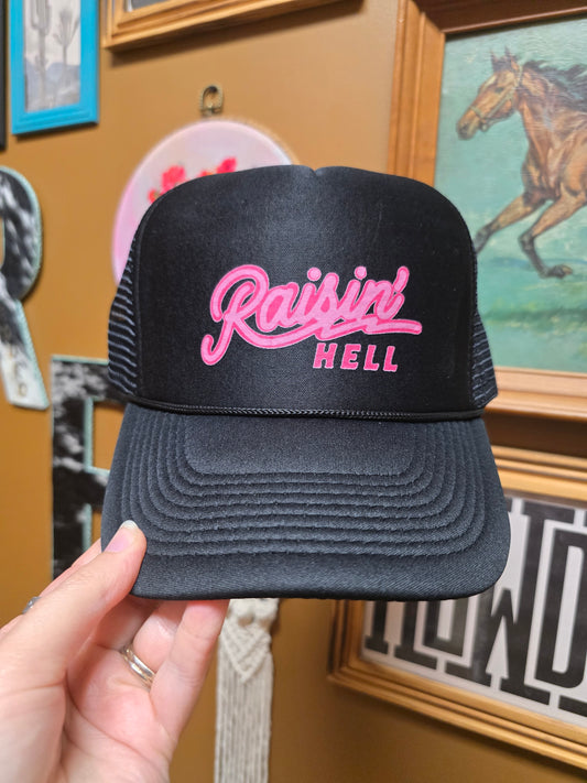 Raisin Hell Trucker Hat
