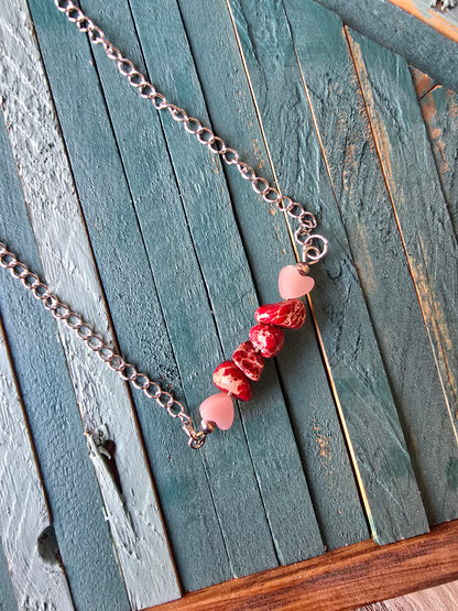 Crimson Kiss Necklace