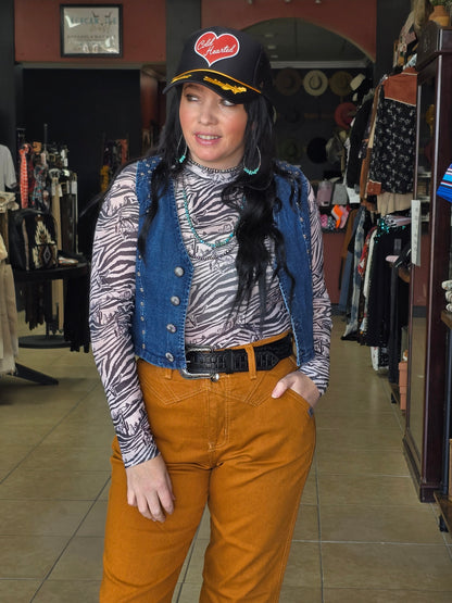 Quinn Bareback Jean [rusty gold]