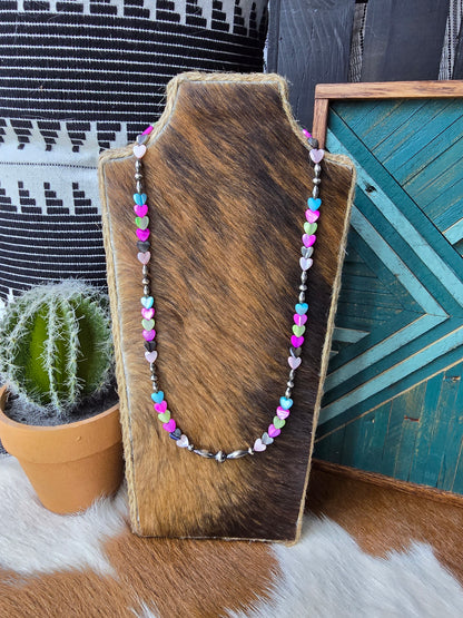 Candy Canyon Hearts Necklace
