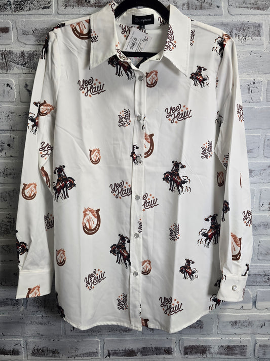 Yee Haw Pearl Snap Shirt