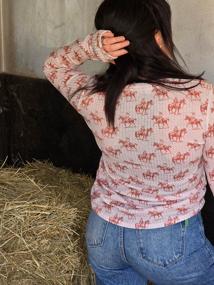 Hey There Cowboy Top