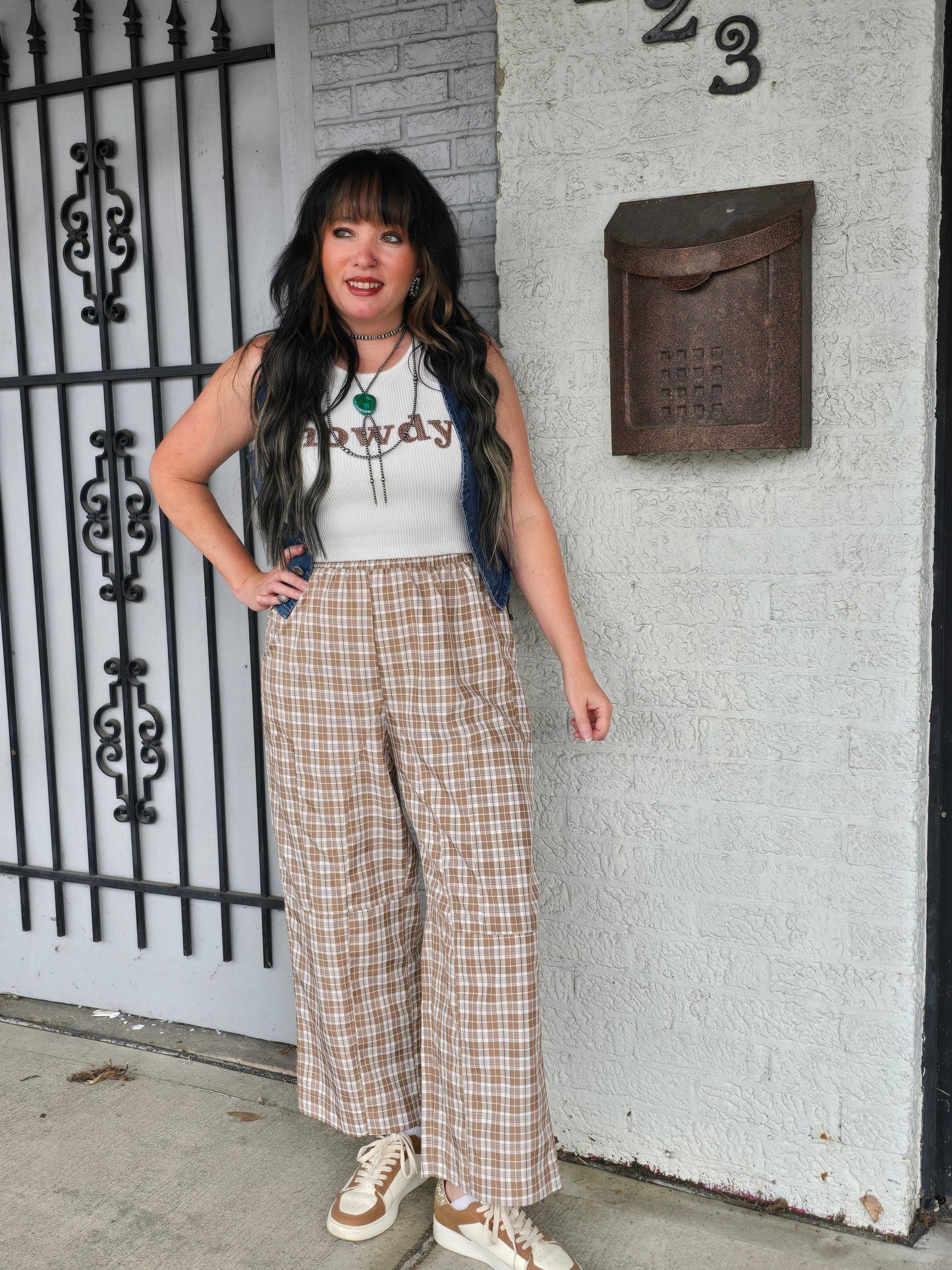 Hemingway Plaid Pant