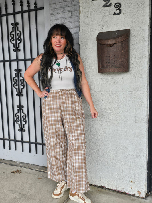 Hemingway Plaid Pant