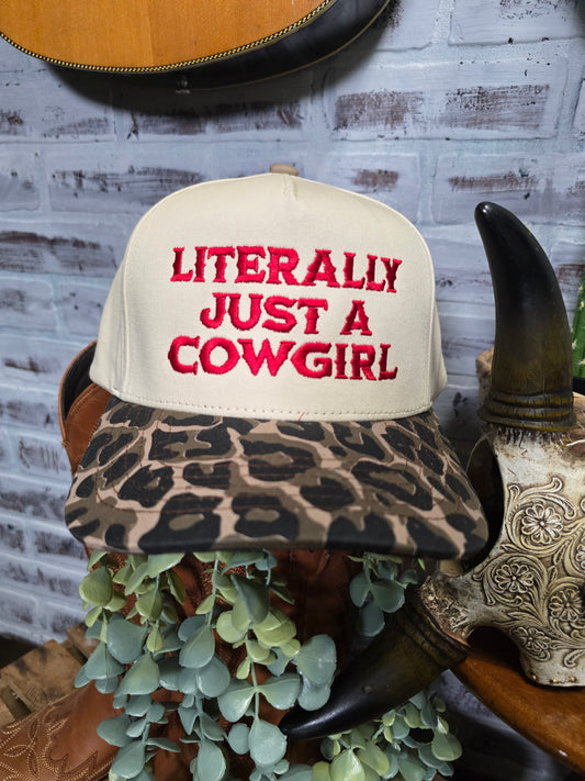 Literally Just a Cowgirl Trucker Hat