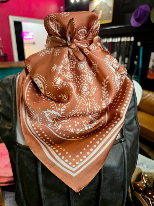 Buffalo Bandana Wild Rag [Coffee]