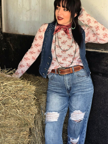 Hey There Cowboy Top