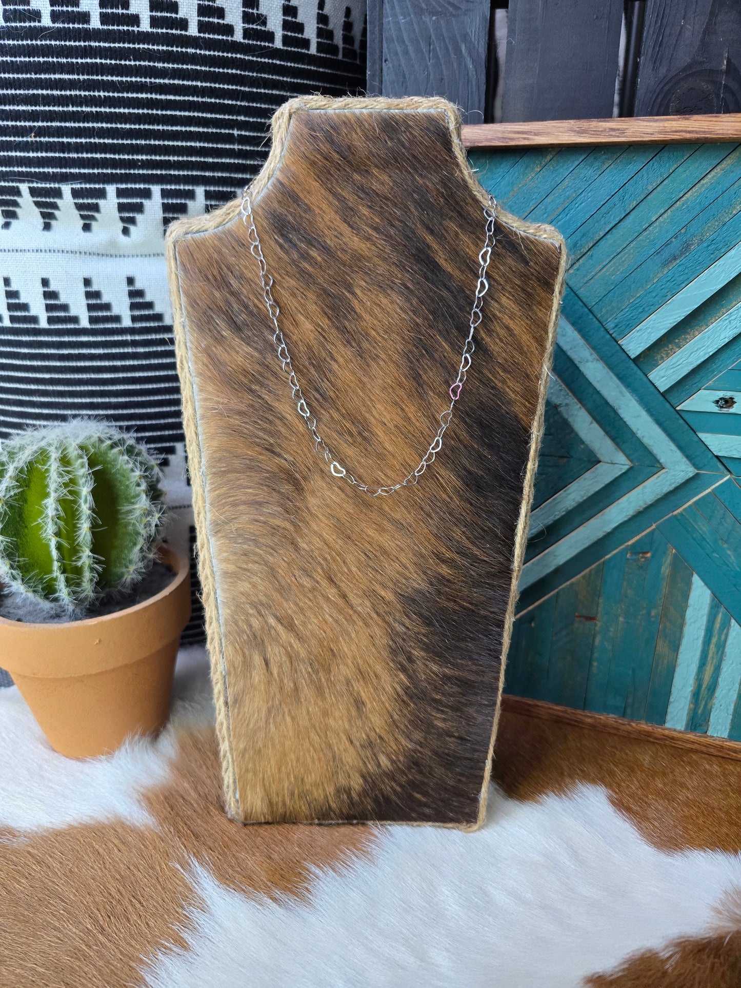 Linked in Love Choker [silver]