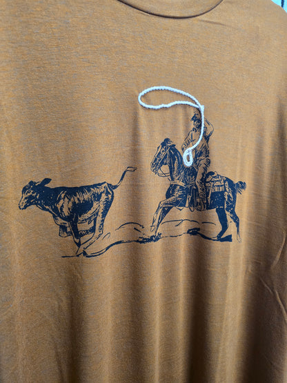 Ridin N Ropin Tee