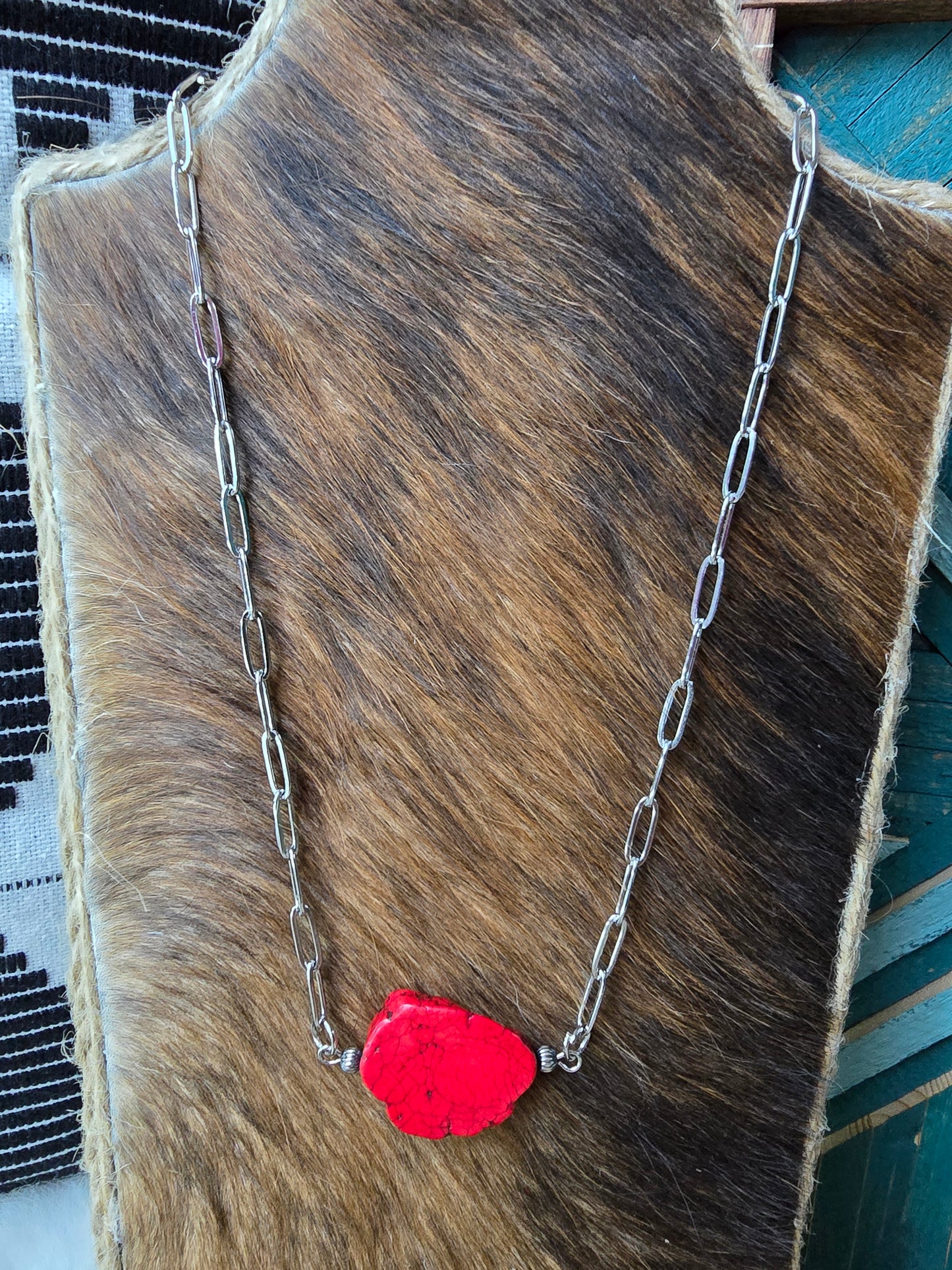 Rebel Red Necklace