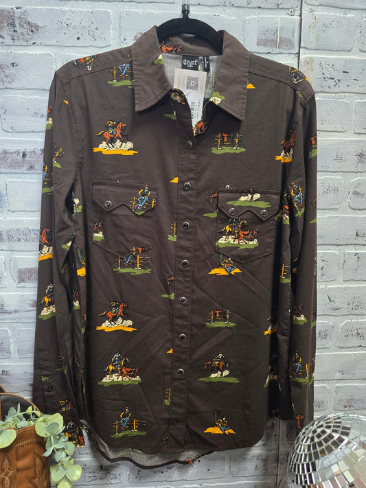 Fall Works Button Up