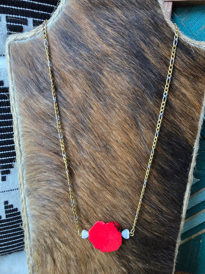Heartbreaker Necklace [red]
