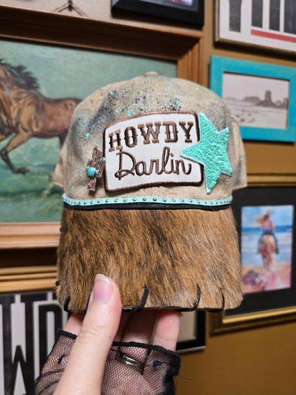 Howdy Darlin Cowhide Hat