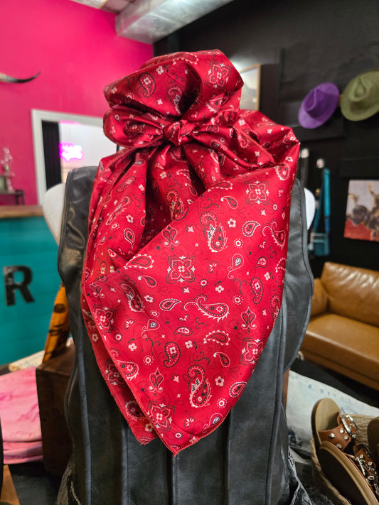 Bandana Babe Wild Rag [red]