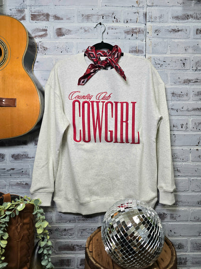 Country Club Cowgirl Sweatshirt