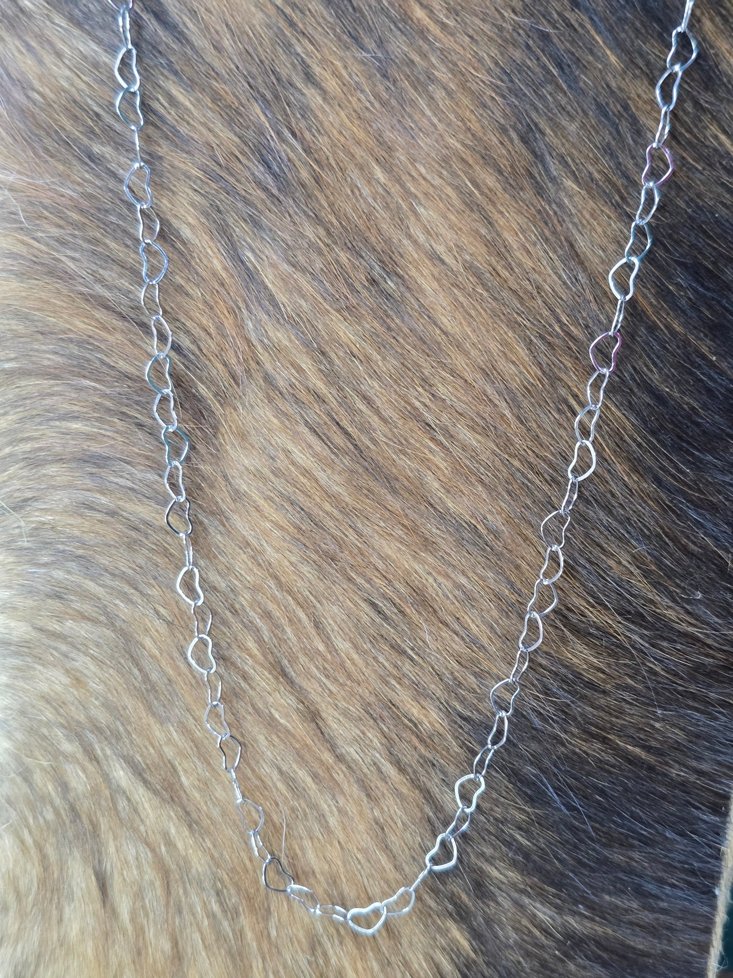 Linked in Love Necklace [silver]