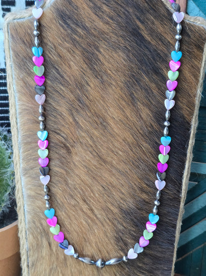 Candy Canyon Hearts Necklace