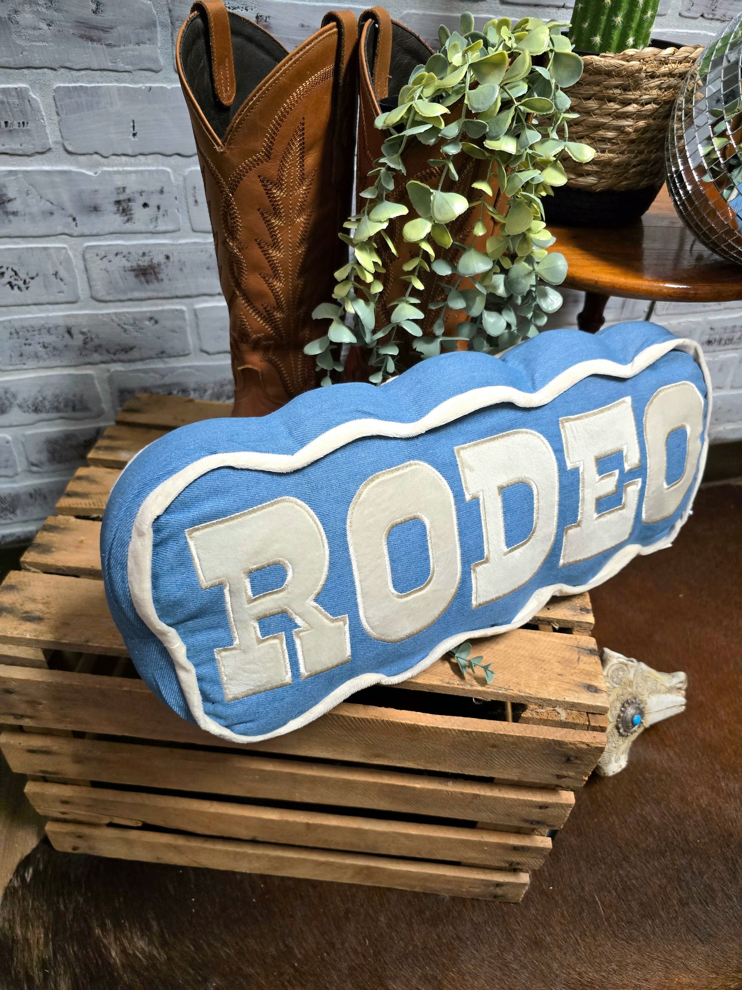 Rodeo Pillow [denim]
