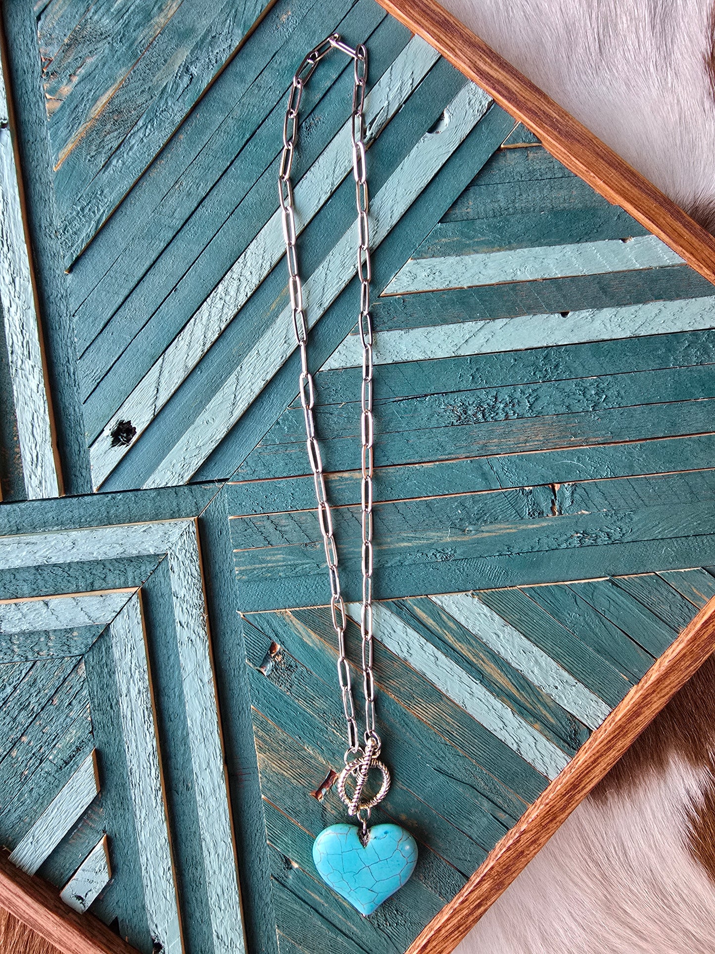 Promised Heart Pendant Necklace [silver]