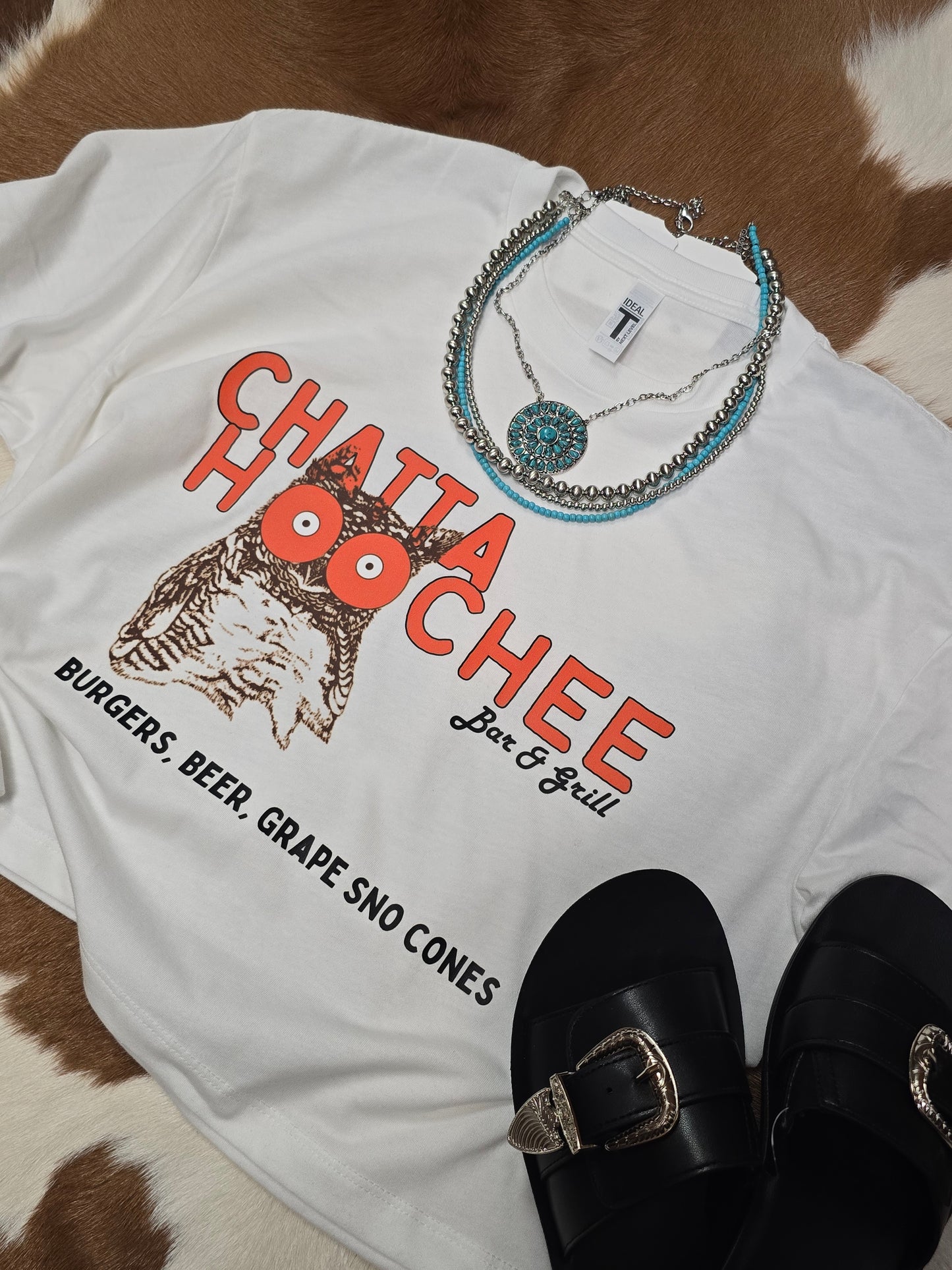 Chatta-HOO-chee Crop Tee