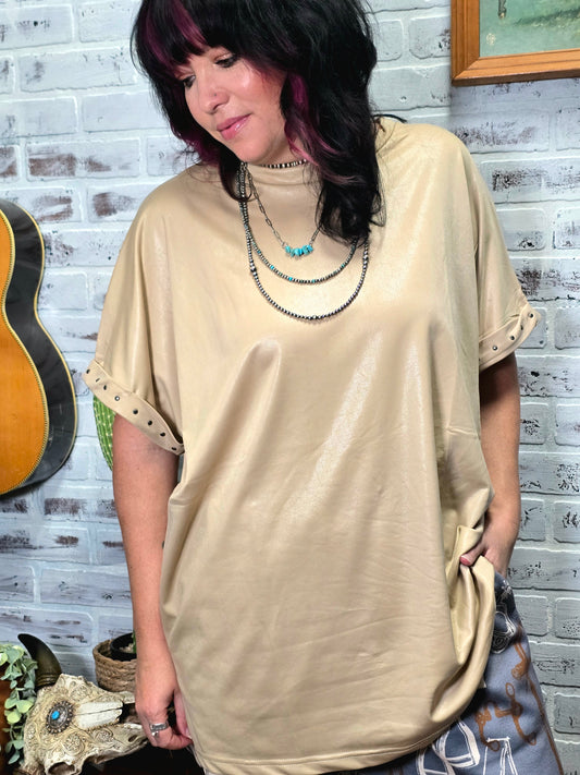 Luxy Bucks Top [sand]