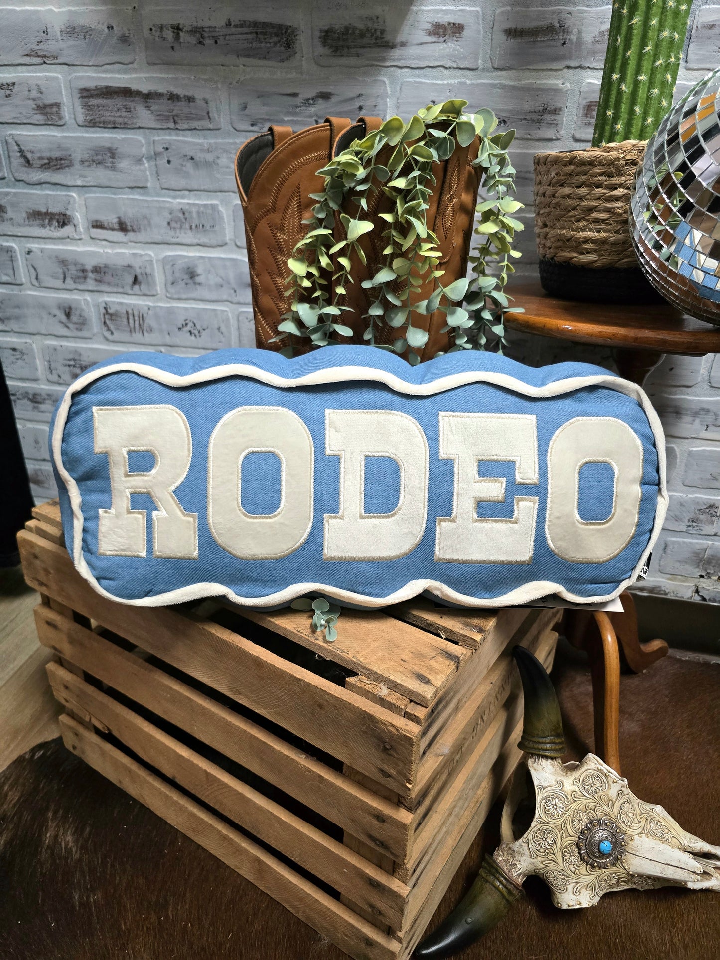 Rodeo Pillow [denim]
