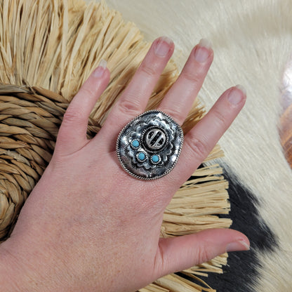 Anillo de sombrero de vaquero