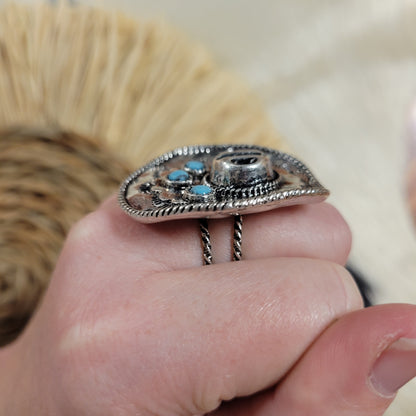 Anillo de sombrero de vaquero